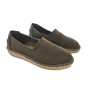 COLE HAAN Cloudfeel Stitchlite Espadrilles Green Olive Green Size 8.5